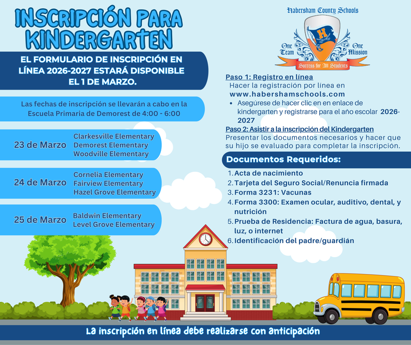 Kindergarten Registration