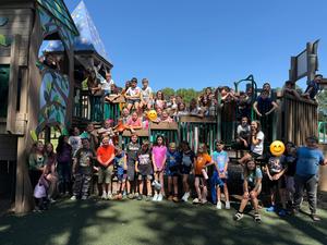 Students at the Park
