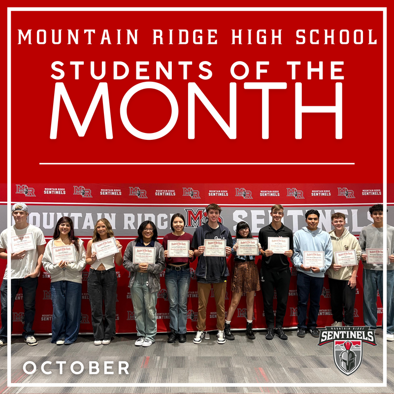 October Students of the Month