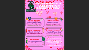 Friendship & Valentine Spirit Week