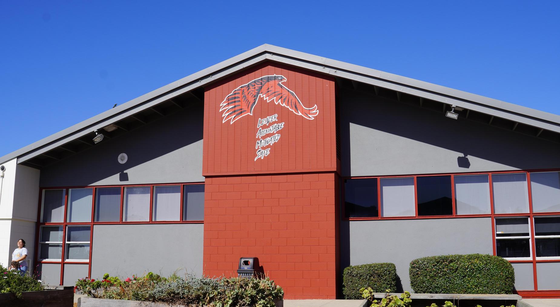 The front of the school ( August 4th 2025)