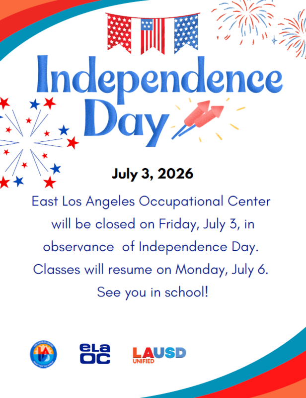 Independence Day - No school