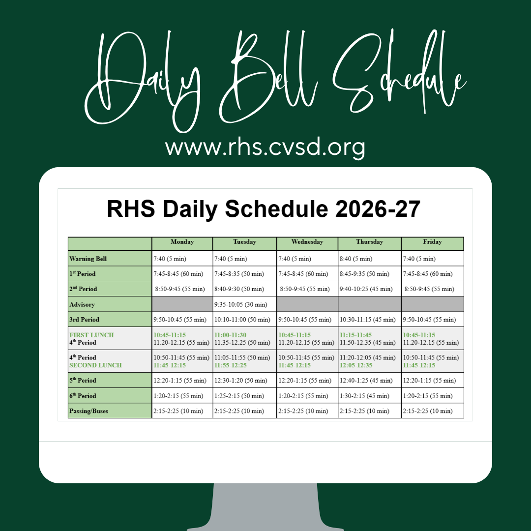 Daily Bell Schedule Image