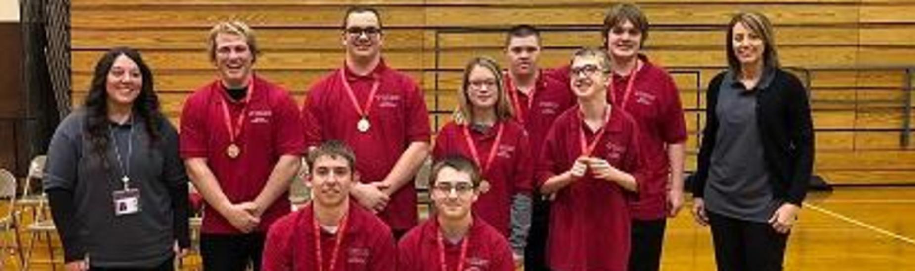 Bocce Ball Team after winning the Blair County Championship on 2/25/2019