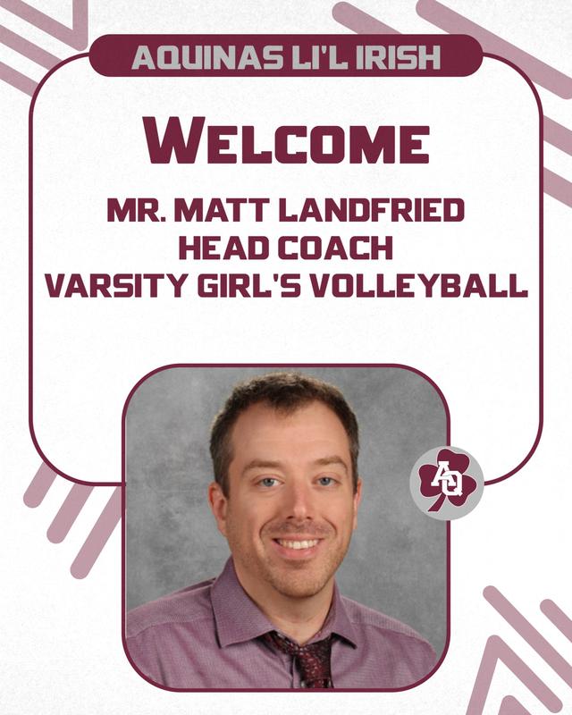 Matthew Landfried Returns as Head Coach of Girls Varsity Volleyball Featured Photo