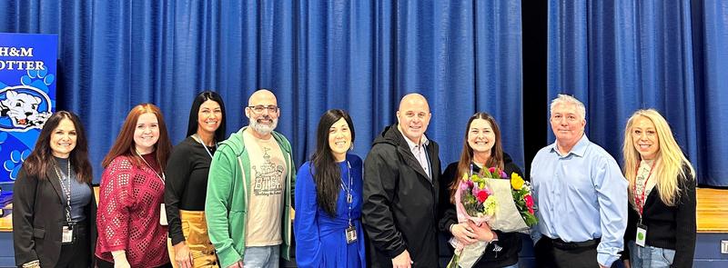 HMP Teacher of the Year Nicole Langer