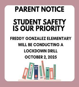 Lockdown Drill Notice