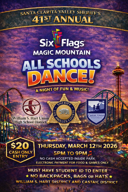 All Schools Dance flyer