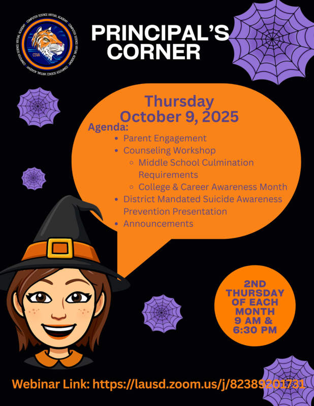 Monthly Principal Meeting