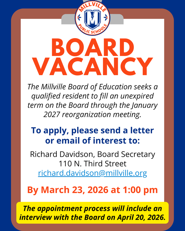 Board Vacancy Notice