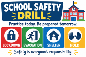 Safety Drill Poster