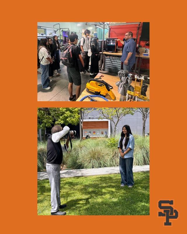 SPHS students visit PCC to learn more about resources and career opportunities. (Photos Courtesy of South Pasadena Unified School District)