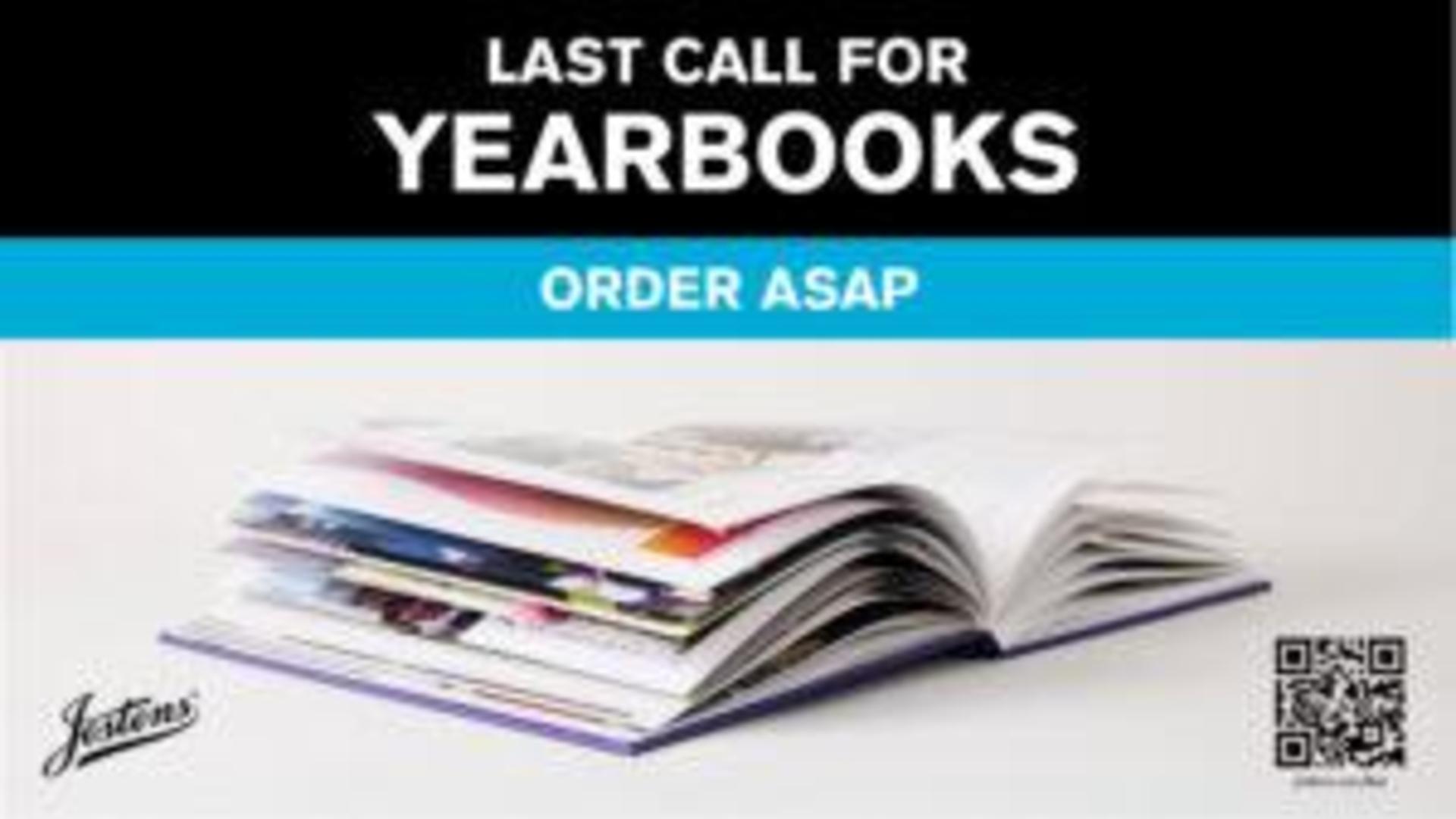 Last Call for Yearbooks