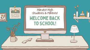 Welcome Back to School