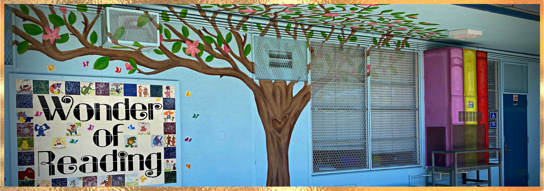 Library Mural