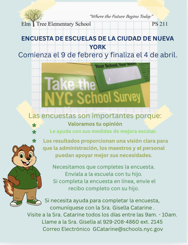 Spanish Flyer NYC SUrvey