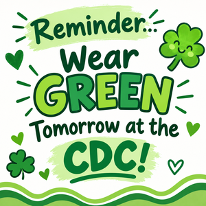 Wear Green tomorrow