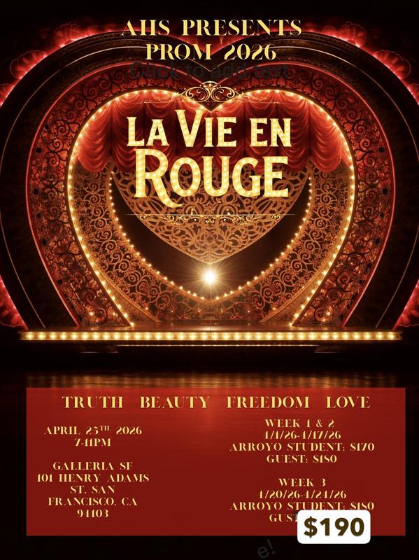 ✨❤️ AHS Prom 2026: La Vie en Rouge ❤️✨ Featured Photo