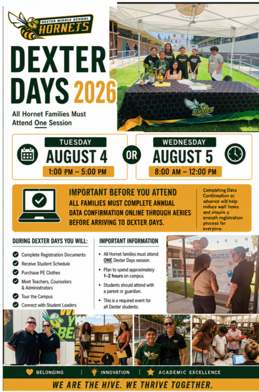 dexter day flyers