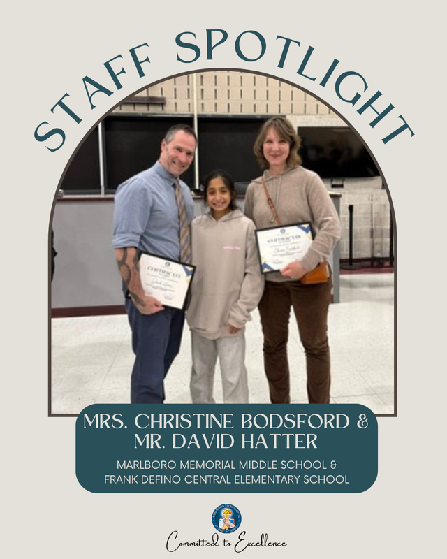 Mrs. Christine Bodsford & Mr. David Hatter