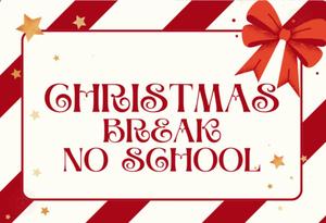 Christmas break