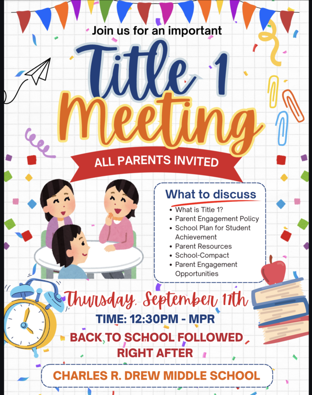 Animated people on the left side of flyer