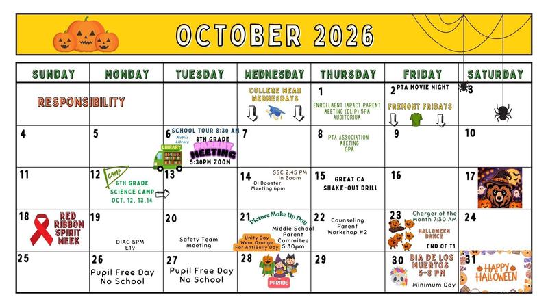 October 2026 Calendar Featured Photo