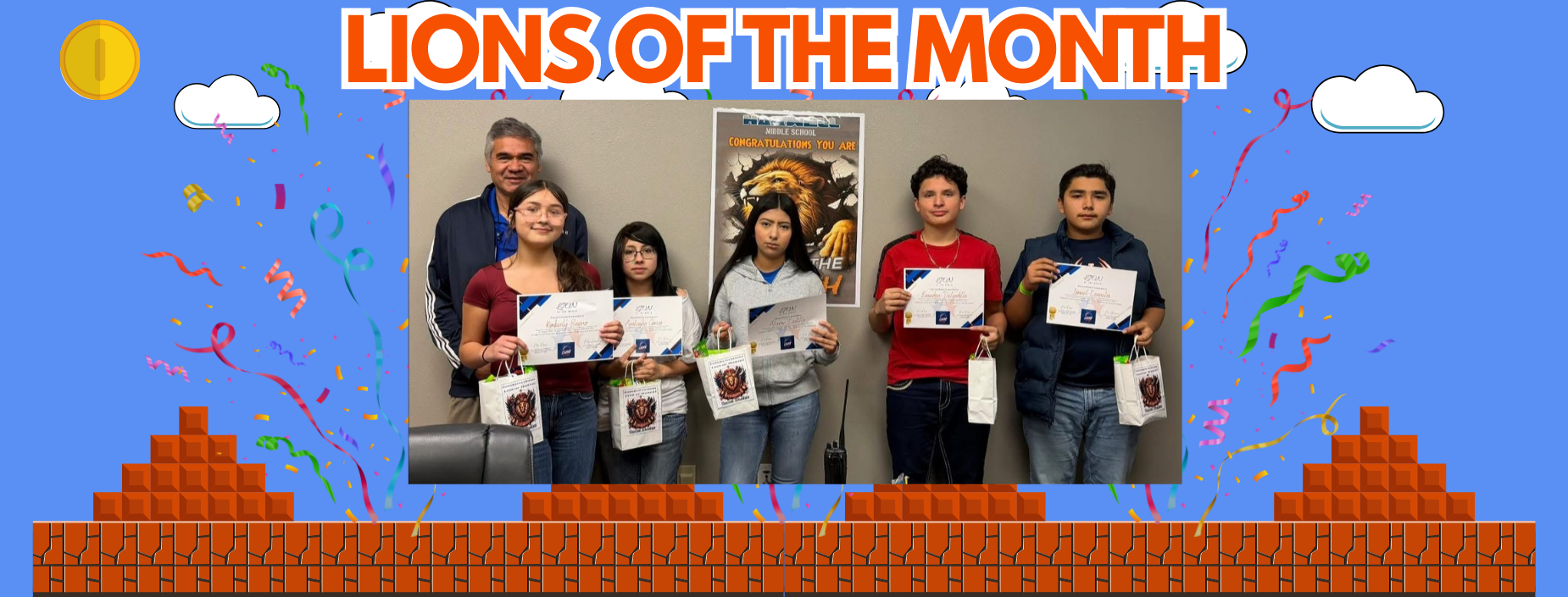 STUDENT OF THE MONTH