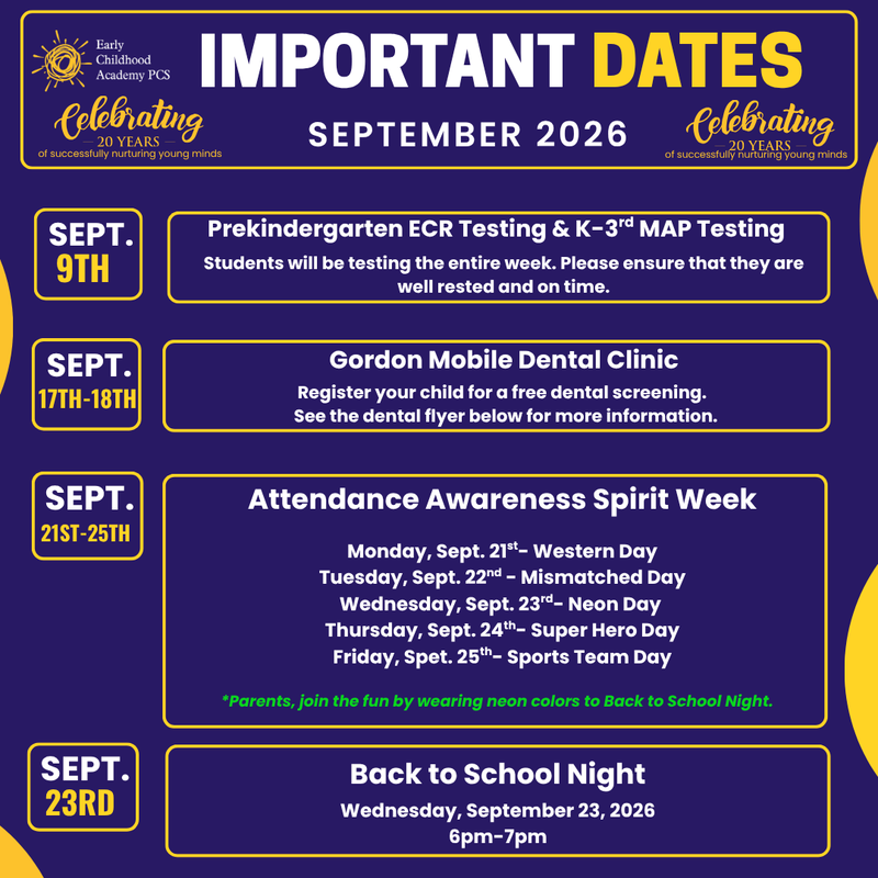 Weekly Guide to Key Dates & Events Featured Photo