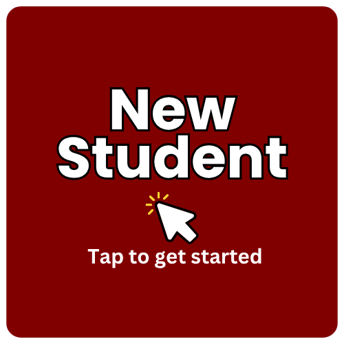 New Students tap here to start.