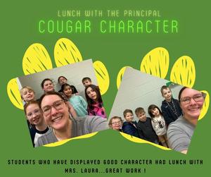 Lunch with the principal