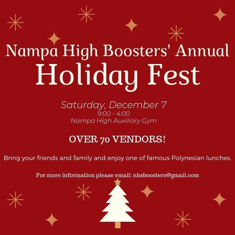 NHS Boosters' Holiday Fest