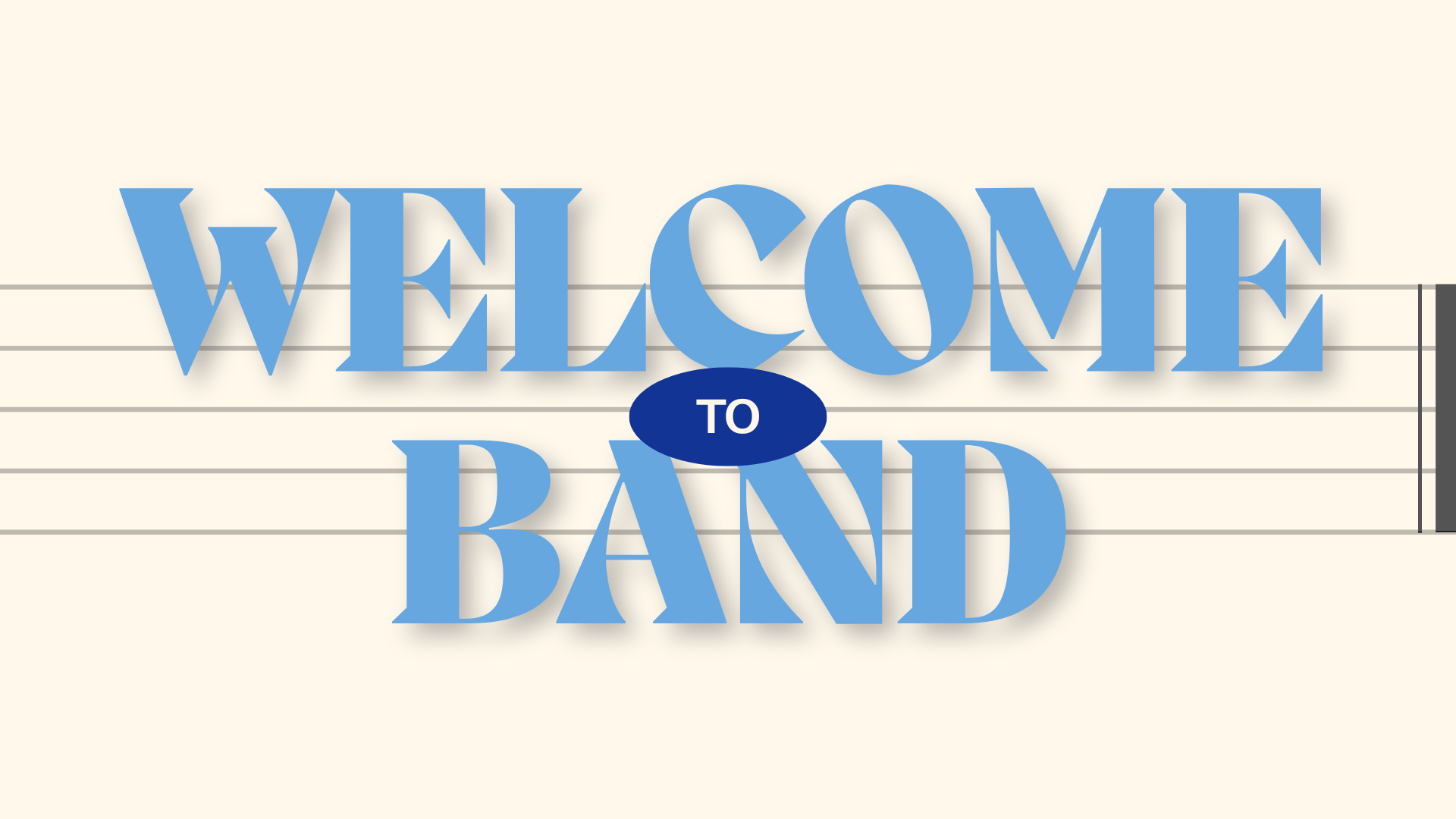 Welcome to Band