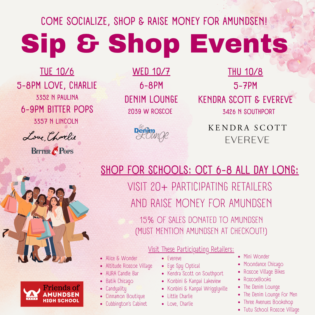 Shop for Schools October 6th through 8th and support Amundsen HS! Image