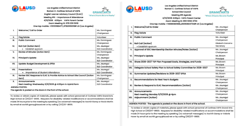 Agenda Pic