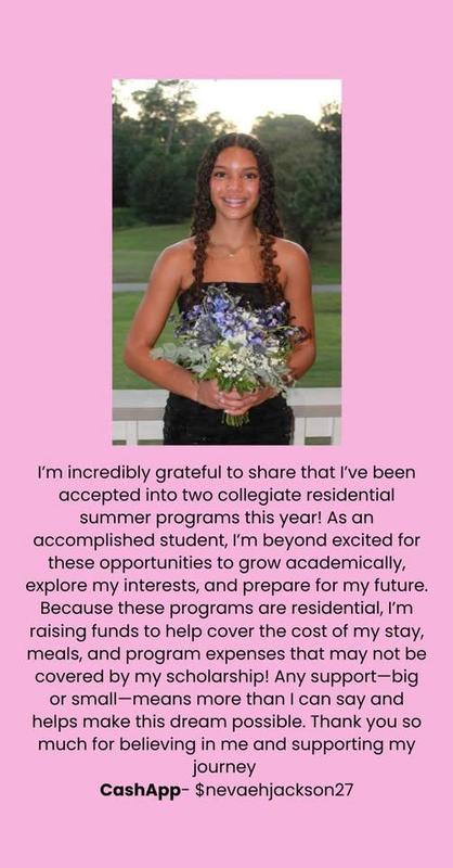 Congratulations, Nevaeh!