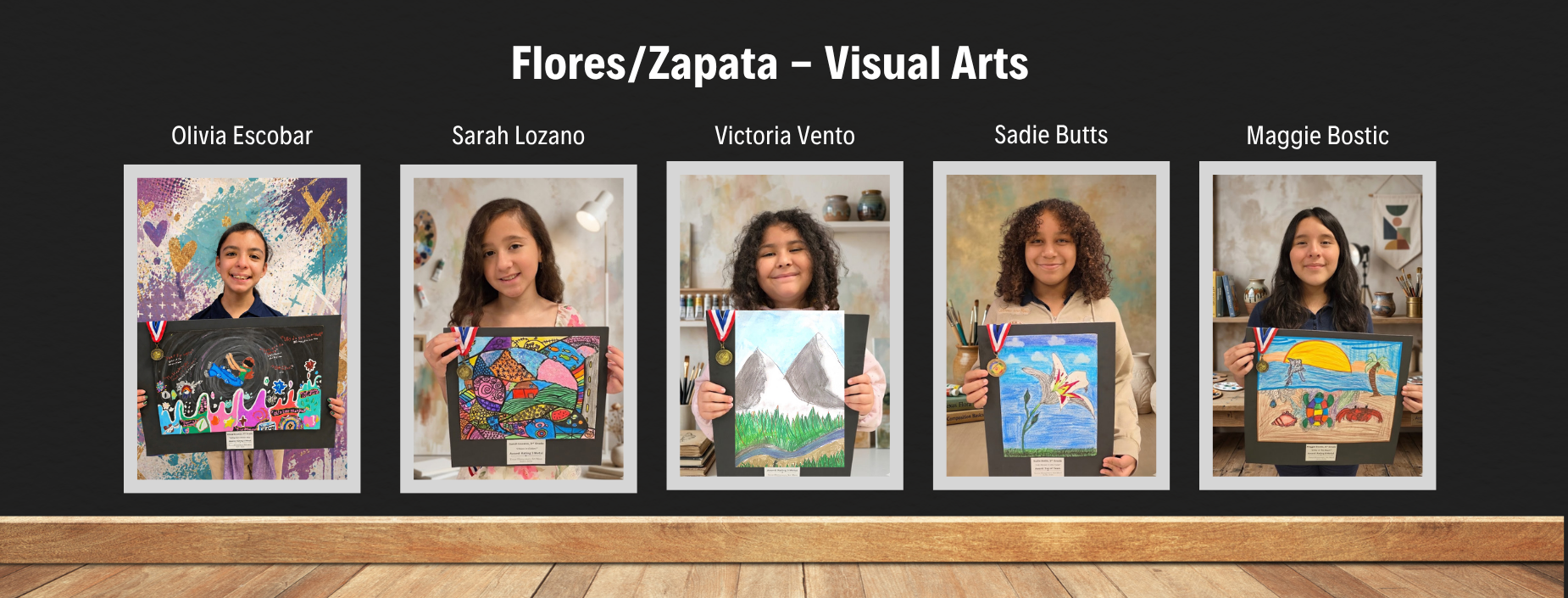 Flores/Zapata - Visual Arts Banner