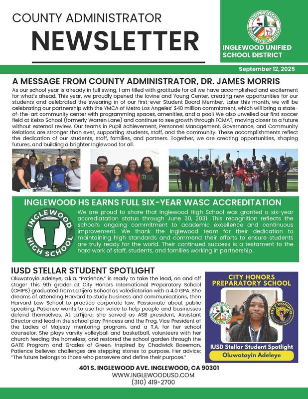 County Administrator Newsletter September 12, 2025 Featured Photo
