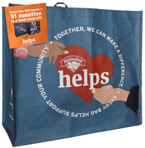 Hannaford shopping bag
