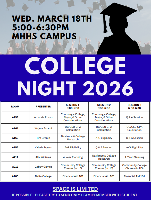 MHHS College Night 2026 Featured Photo