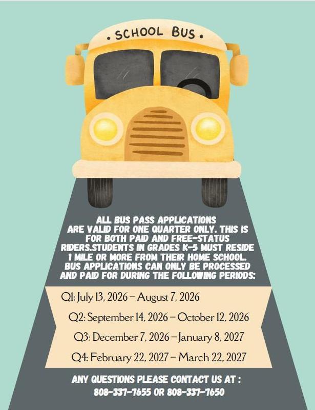 Bus Application Dates