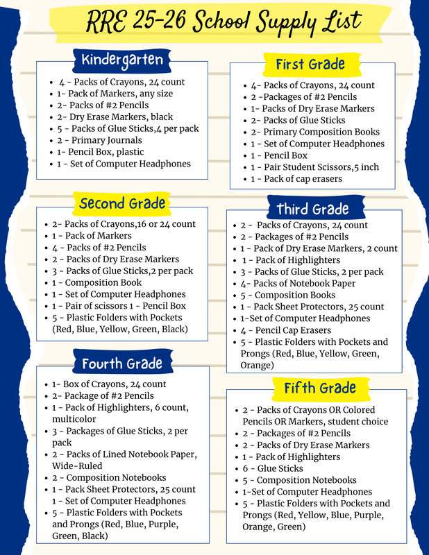 supply list
