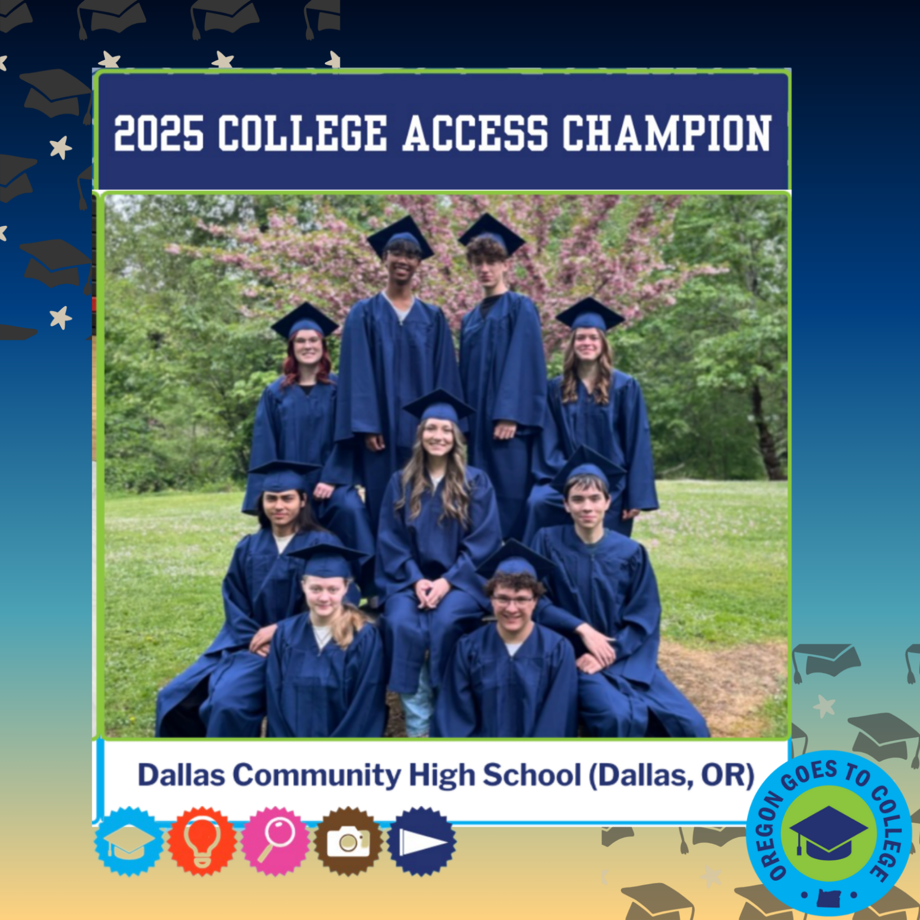 Dallas Community High School's First Graduating Class