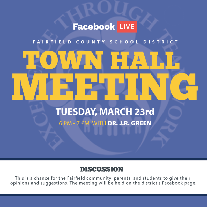 FCSD Facebook Live Town Hall Meeting with Dr. J.R. Green Featured Photo