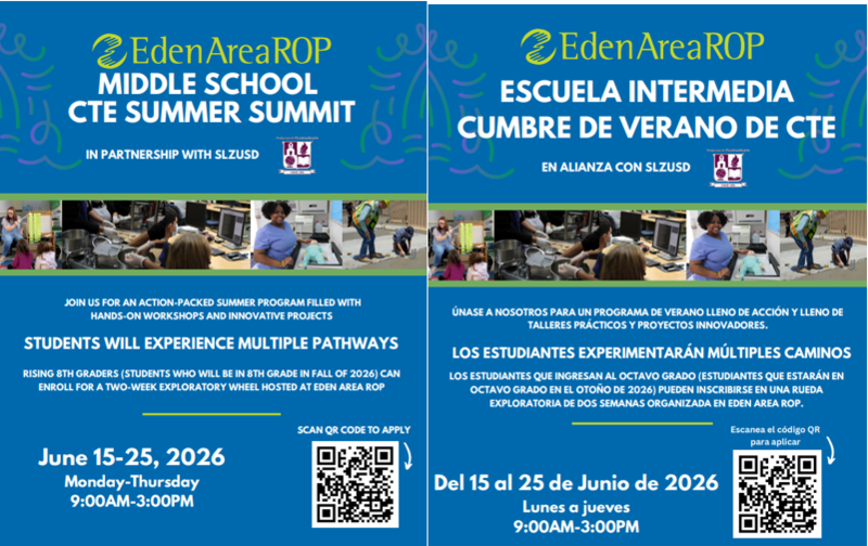Eden ROP Summer 2026 Program