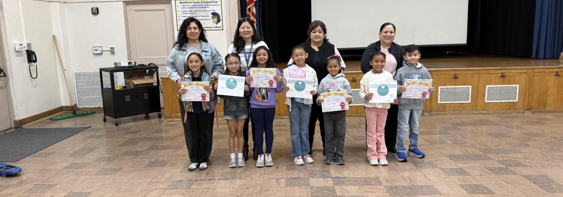 September's Students of the Month!