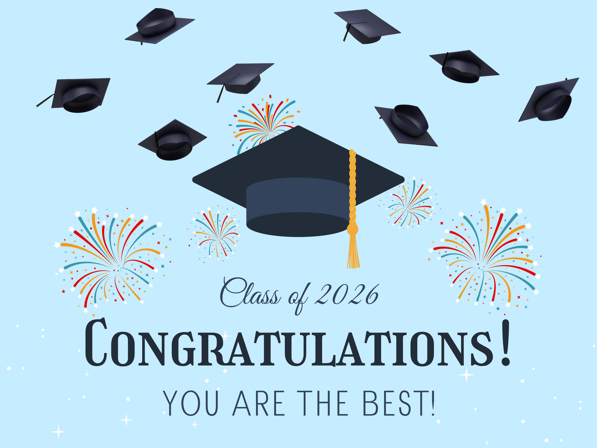 Congrats to CLASS OF 2026!
