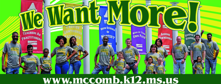 We Want More Movement Billboard Signage