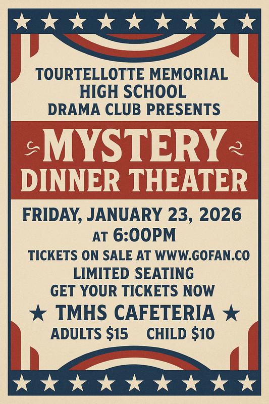 TMHS Drama Club Presents Mystery Dinner Theater
