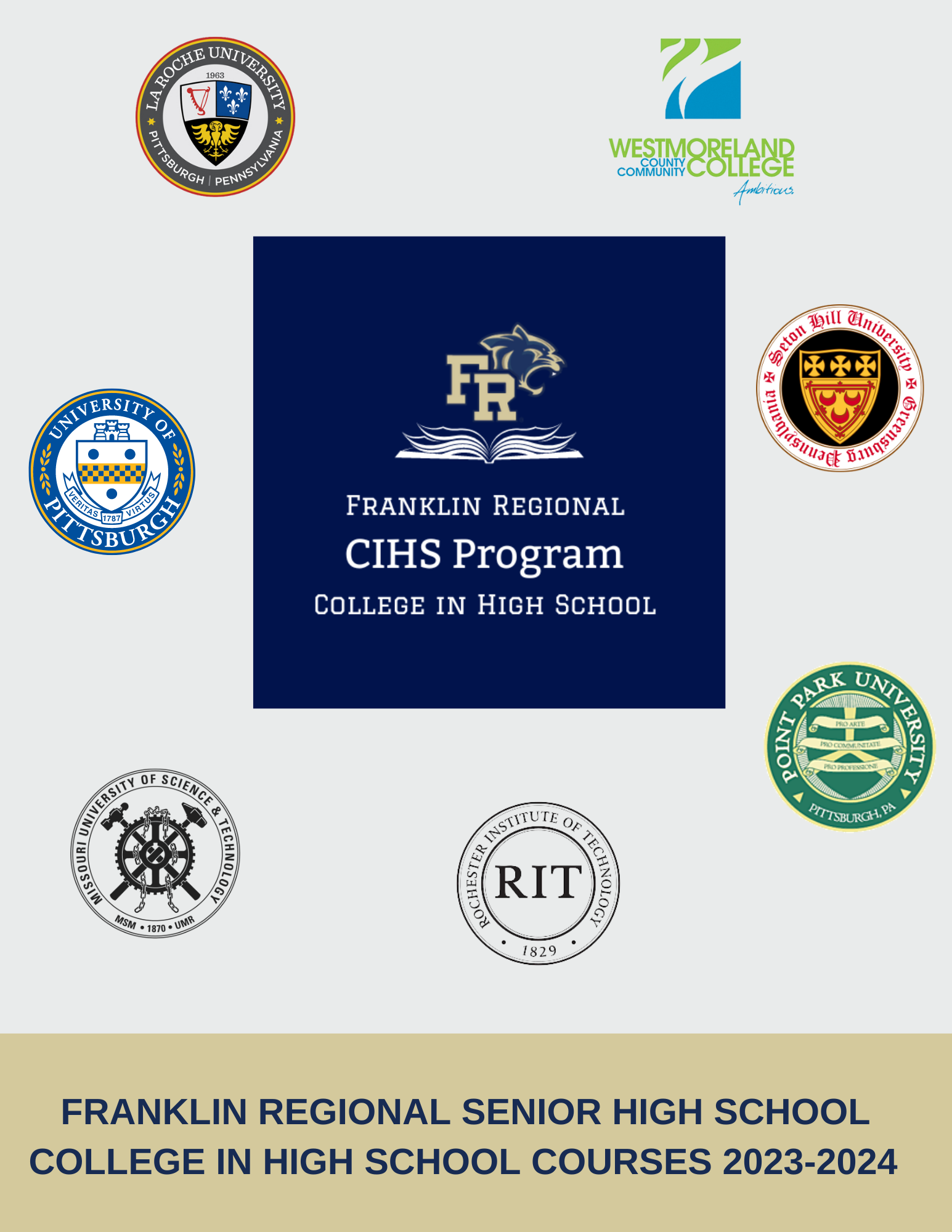 CIHS/Associates Degree Program/Dual Enroll Counselor's Corner